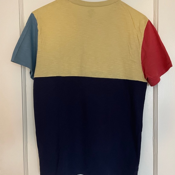 J. Crew Color Block T-Shirt - Picture 2 of 3